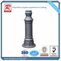 China factory supply oem aluminum sand casting decorative road bollards as drawing or picture